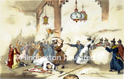 /data/Original Prints/Miscellaneous/THE PRESENT EMPEROR OF CHINA WHEN A YOUNG MAN SAVING HIS FATHER S LIFE DURING AN INSURRECTION.jpg